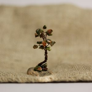 Unakit ásvány fa - Kicsi ~30 szemes