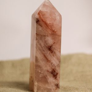 Vörös hematoidos kvarc torony Nagy